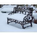 Edinburgh 2-Seater bench - based on a 19th Century Gothic design from the Val d'Osne art foundry in France