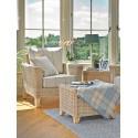 Chelsea (Almond) armchair with optional footstool