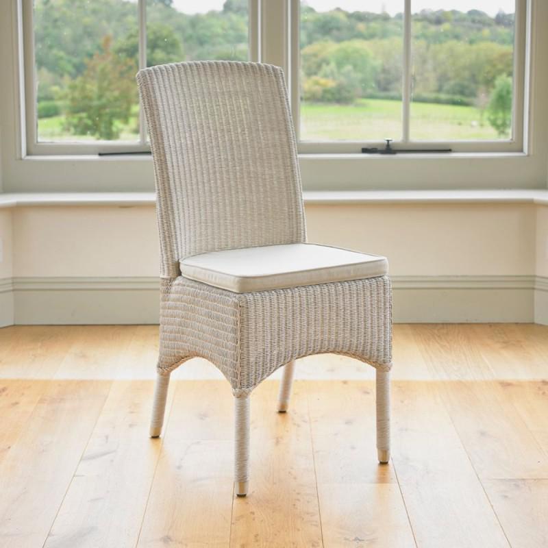 Lloyd Loom Dining Chairs Modern Room Sets Holloways Aubrey Lloyd Loom Dining Chair In Cotton