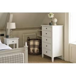 Larsson Bedroom Five Drawer Tall Chest of Drawers