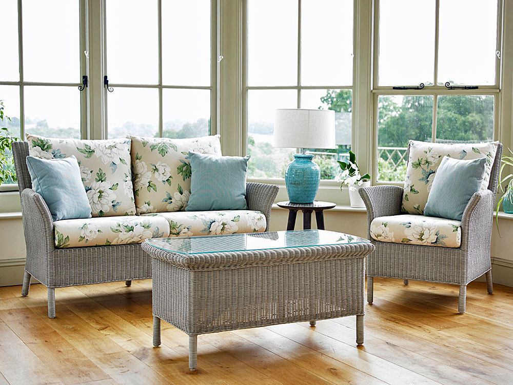 Wilton Sofa And Two Armchairs By Laura, Laura Ashley Sitting Room Chairs