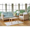 Seren armchair with matching sofa, side table and coffee table