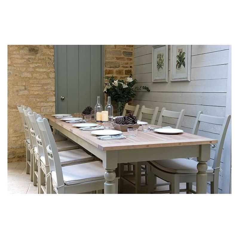 Neptune Suffolk Extending Dining Table with Eight Chairs Holloways
