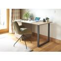The Ribble swivel chair shown here with the matching Ribble home office desk.