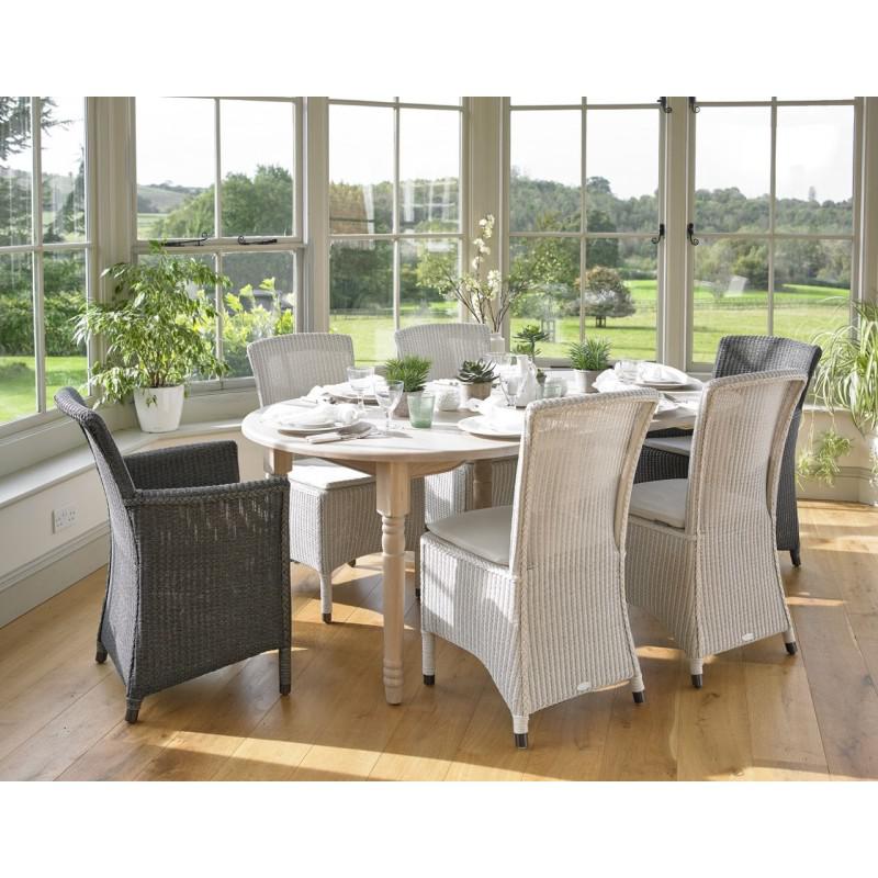 Neptune | Sheldrake | Extending Dining Table | Havana Chairs | Holloways