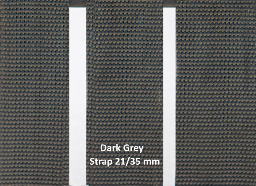Dark Grey Poly Strap